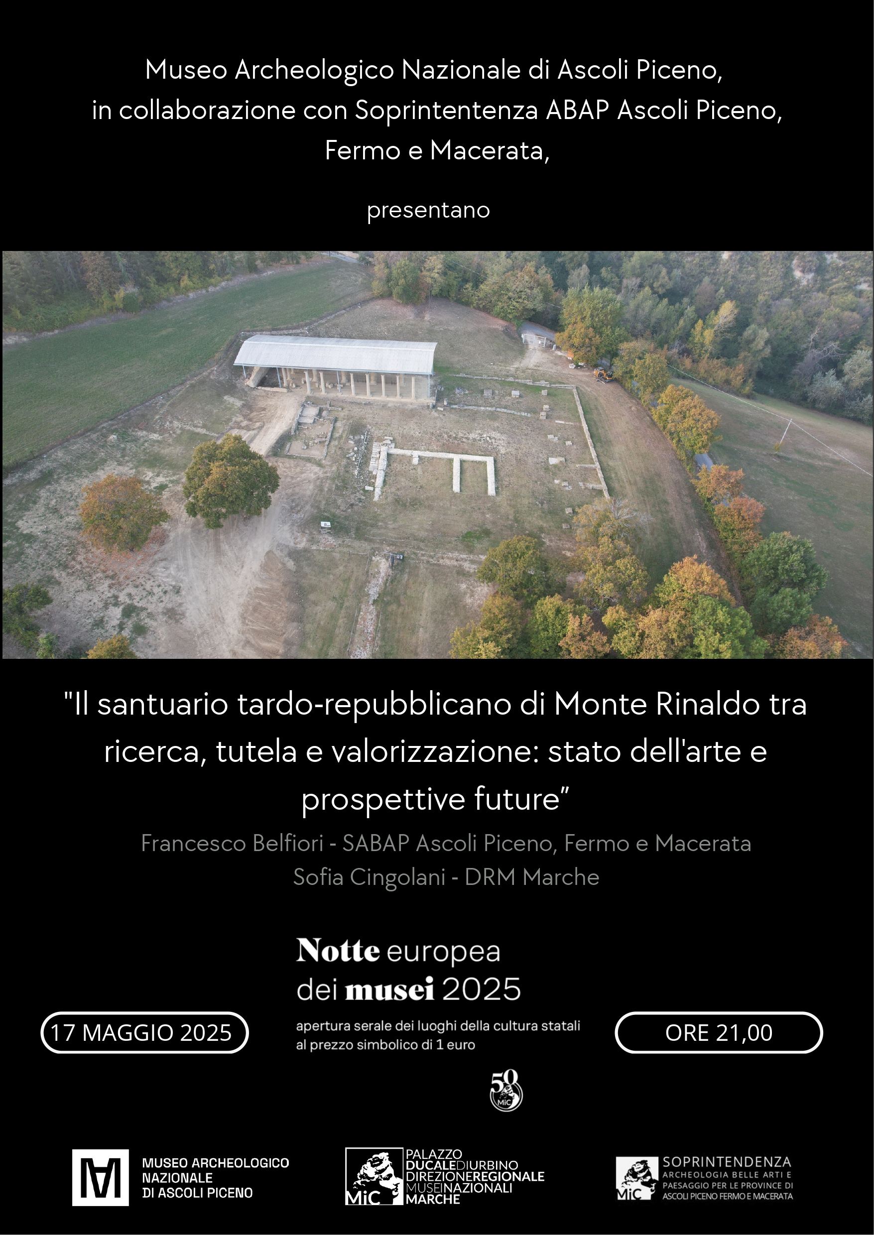 "Il santuario tardo-repubblicano di Monte Rinaldo tra ricerca, tutela e valorizzazione: stato dell'arte e prospettive future"